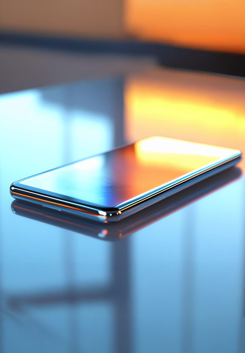 Sleek modern mobile phone